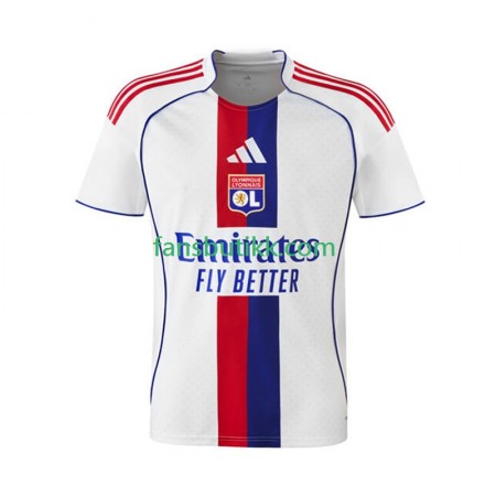 Fotballdrakt Olympique Lyonnais Hjemmetrøye 2025-2026 Kortermet